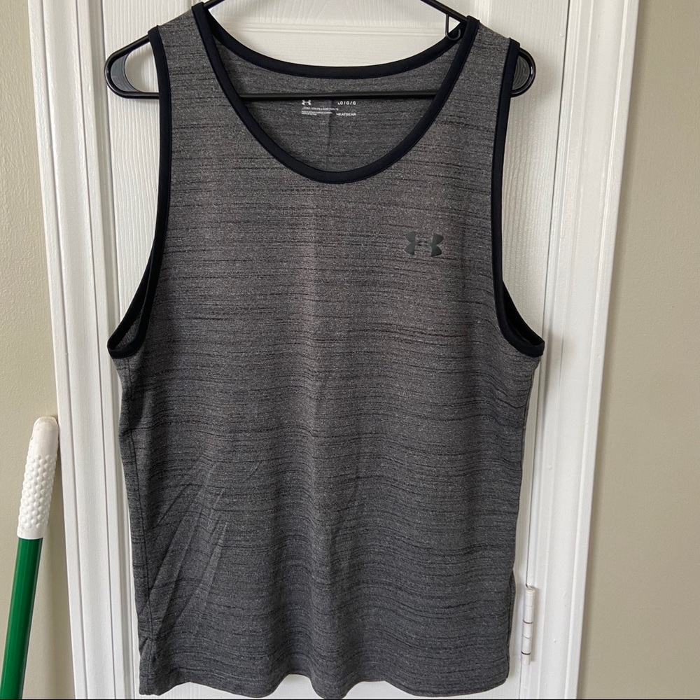 Men's UA Threadborne Tank | Gray | Lg